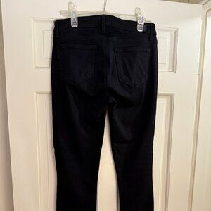 NEW PAIGE Verdugo Ankle Skinny Jean black size 28 31" inseam